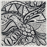 Soaring Elegance (Blackwork)