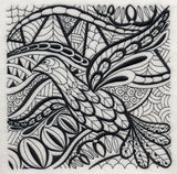Soaring Elegance (Blackwork)
