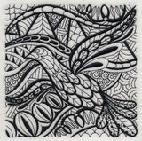 Soaring Elegance (Blackwork)