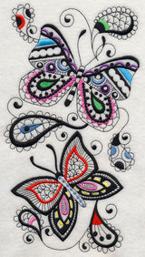 Butterfly Fantasy (Blackwork)