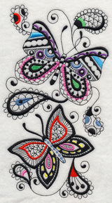 Butterfly Fantasy (Blackwork)