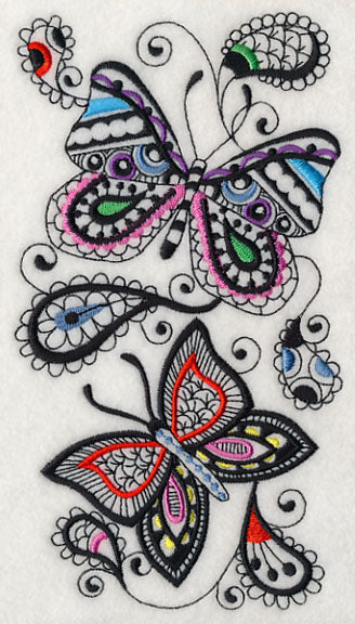 Butterfly Fantasy (Blackwork)