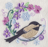 Winter Chickadee Wreath