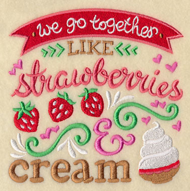 Go Together - Strawberries & Cream