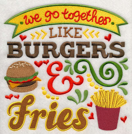Go Together - Burger & Fries