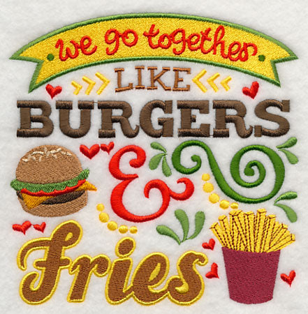 Go Together - Burger & Fries