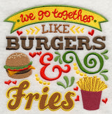Go Together - Burger & Fries