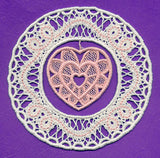 Delicate Heart (Battenburg Lace)