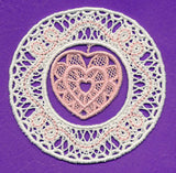 Delicate Heart (Battenburg Lace)