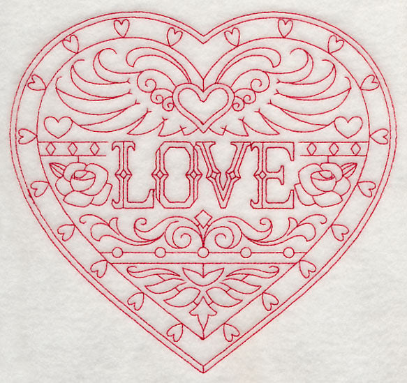 Love (Redwork)