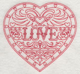 Love (Redwork)