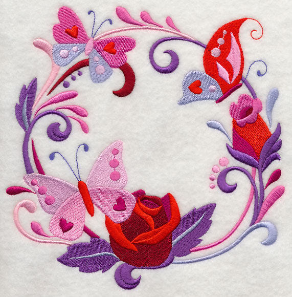 Butterfly Kisses Wreath