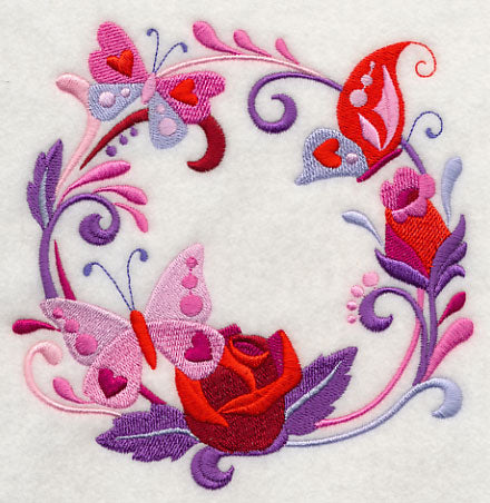 Butterfly Kisses Wreath