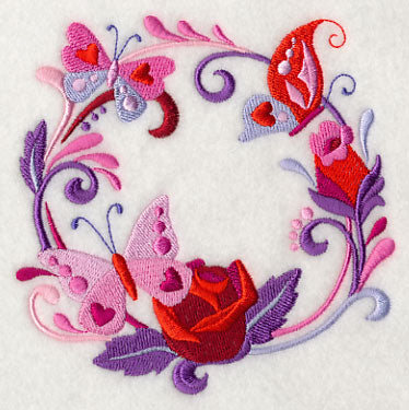 Butterfly Kisses Wreath