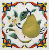 Majolica Pear Square