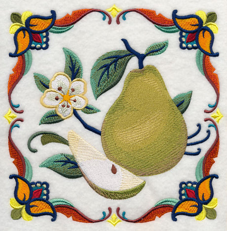 Majolica Pear Square