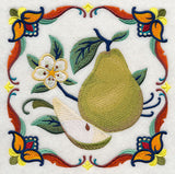 Majolica Pear Square