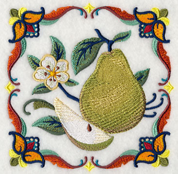 Majolica Pear Square