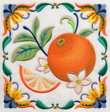 Majolica Orange Square