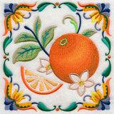 Majolica Orange Square