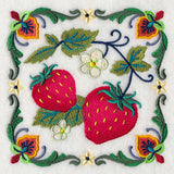 Majolica Strawberry Square