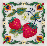Majolica Strawberry Square