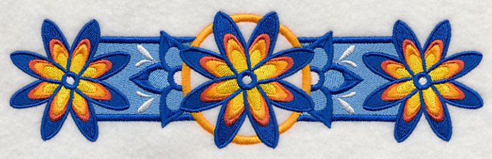 Majolica Flower Border