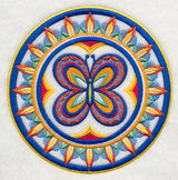 Majolica Butterfly Medallion