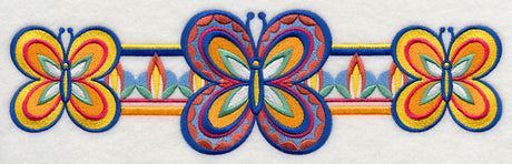 Majolica Butterfly Border