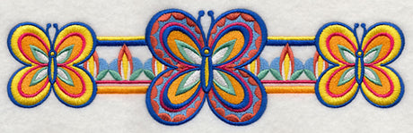Majolica Butterfly Border