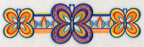 Majolica Butterfly Border
