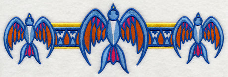 Majolica Bird Border