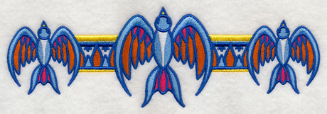 Majolica Bird Border