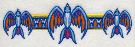 Majolica Bird Border