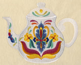 Majolica Tea Party - Teapot