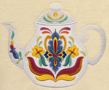 Majolica Tea Party - Teapot