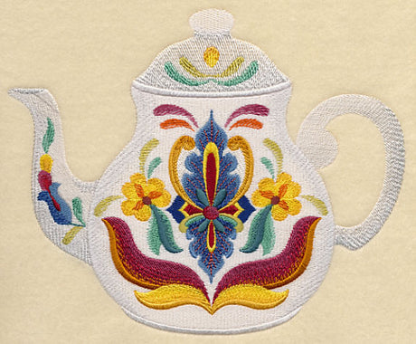 Majolica Tea Party - Teapot