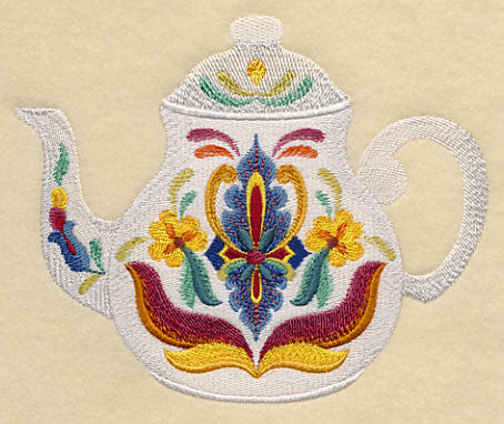 Majolica Tea Party - Teapot