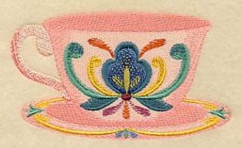 Majolica Tea Party - Teacup 2