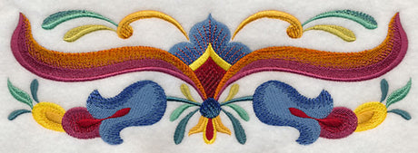 Majolica Tea Party - Border