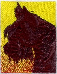 Scottish Terrier Head