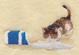 Kitty & Spilled Milk