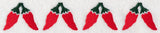 Comic Chili Pepper Border