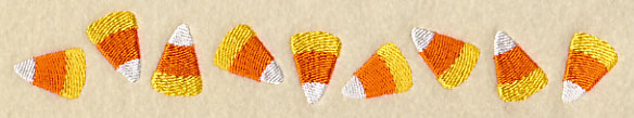 Candy Corn Border