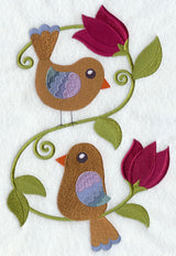 Peaceful Perching Pair