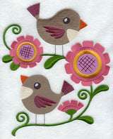 Pleasant Perching Pair