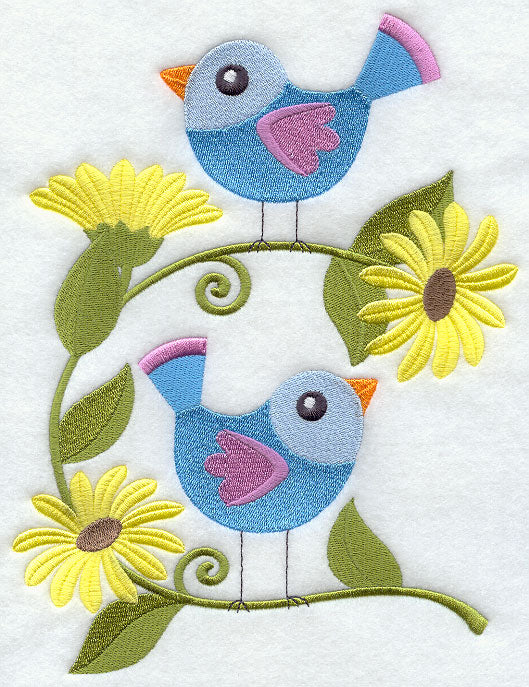 Placid Perching Pair