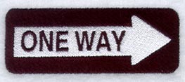 One Way Sign