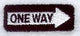 One Way Sign