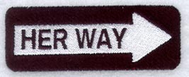 Her Way Sign